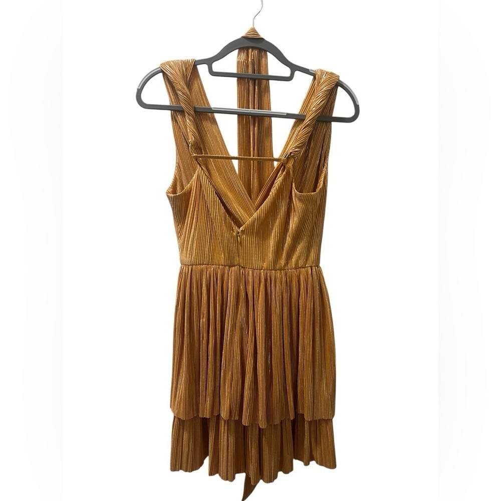NWOT Sabina Musayev Orange Alma Dress - Picture 3 of 4